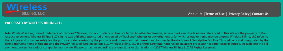 Total Wireless Footer